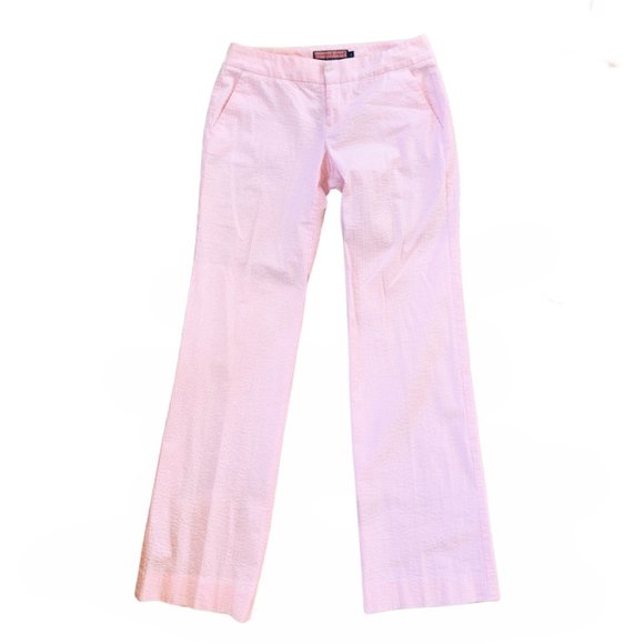 VINEYARD VINES Pink Stripe Seersucker Pants - Picture 8 of 8